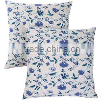 Best New Designer Cushion Cover Indian Hand Block Printed Fabric cotton Square Cushion Covers