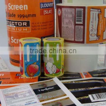 China manufacturer decorative printable labels self-adhesive label stickers