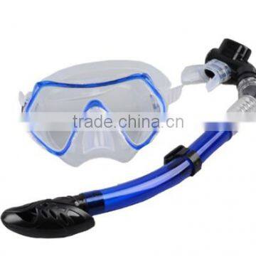 Swimming Swim Scuba Pro Anti-Fog Goggles Mask Dive Under water Diving Glasses Submersible w/ Dry Snorkel Set 3 Colors