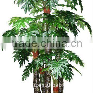 artificial philodendron plant