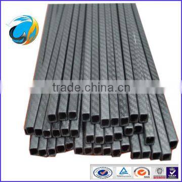 High Quality 100% China 3k Little Diameter Square rc Carbon Fiber Tube , Custom Carbon Tube Square photo-1