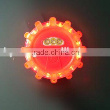 3+12Led rubber working light with magnet,3*AAA warning car working lamp