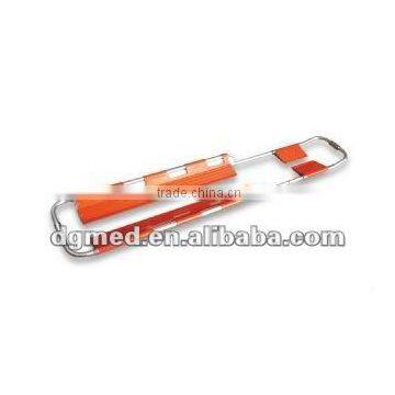 Light portable aluminum scoop stretcher