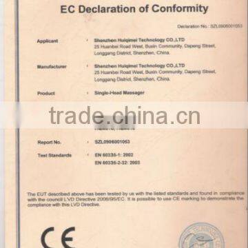 EC Declaration of Conformity