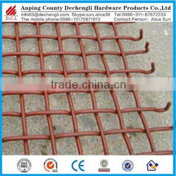 PVC coated crimped mesh for Saudi Arabia