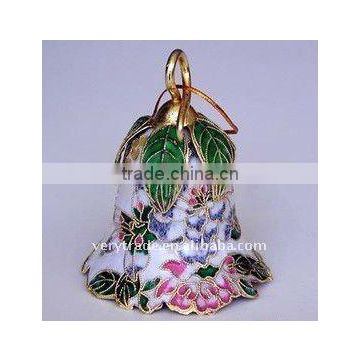 cloisonne enamel Christmas jingle Bels