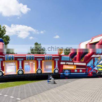 Super Large Inflatable Slide Sale, Superduty Inflatable Combi Castle With Slide for Custom Theme photo-2