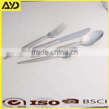 24Piece Luxury 18/10 Steel Cutlery Set With Lifetime Guarantee