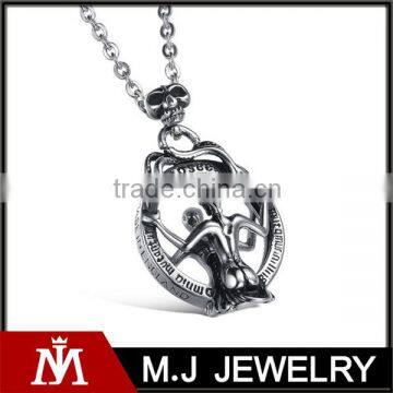 Punk pendant sexy stainless steel high-polished unisex pendant jewelry
