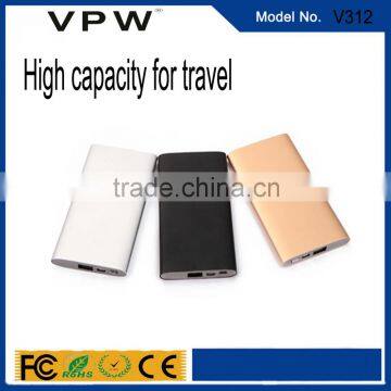 Trade assurance ultra slim credit card size powerbank 6000mah