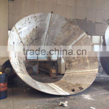 Forged Carbon Steel Conical Dish Head With 60 Degree Cone Bottom for Tank photo-3