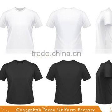 2016 New design Blank Colorful Soft outdoor T-shirt 100%cotton Eco-friendly Unisex Wholesale