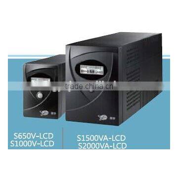 LCD display home application 1000VA UPS standby 140-290VAC with 3 years warranty 50Hz Shangyu Shenzhen