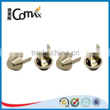 Metal stud for clothing