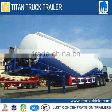 China best brand semi truck trailer dry powder particle tanker