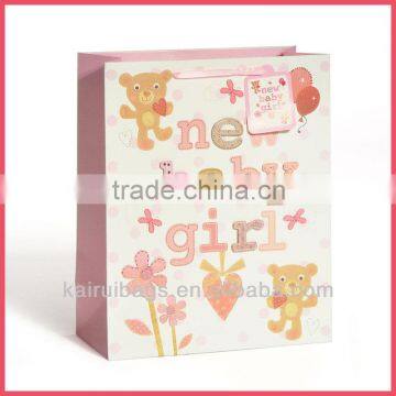 Wholesale Fashion 3D Extra Large Baby Shower Gift Bags