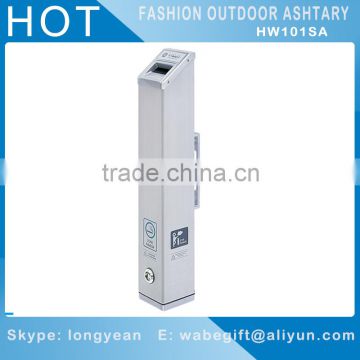 HIGH QUALITY aluminium outdoor wall mounted ashtray 101-SA