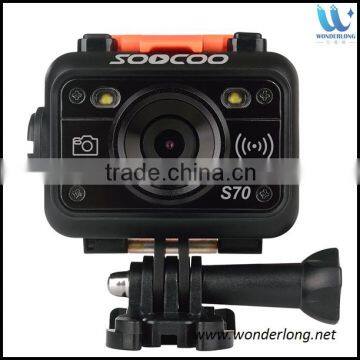 1.5 Inch TFT LCD 30-Meter waterproof Ultra HD 4K extreme sports action video camera with Wi-Fi