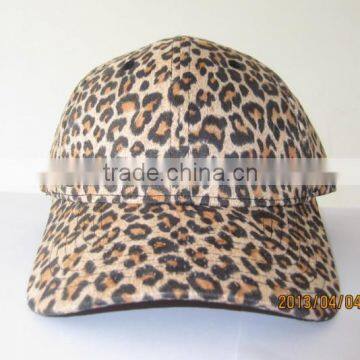Women's 6-panel snapback baseball hat