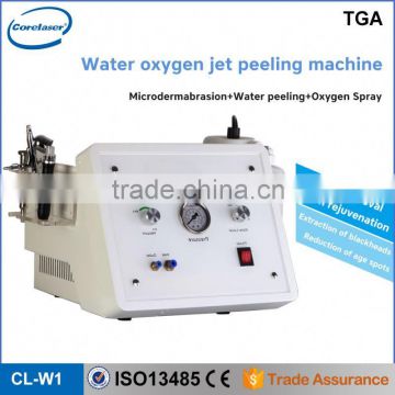 Face Peeling Machine High Quality Gost / ISO13485/ Medical Jet Clear Facial Machine CE Approved Water Facial Oxygen Jet Machine