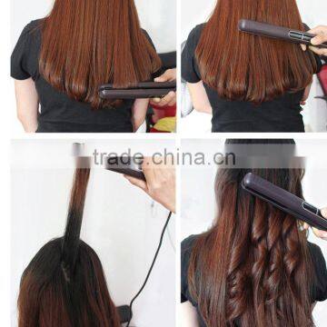 Electric Waterproof Mutil Function 2 In 1 Hair Curling Flat Iron photo-3