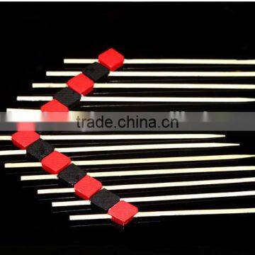 HY Factory Wholesale Natural fruit beaded sticks & cocktail beaded sticks/ decorative bamboo sticks----red