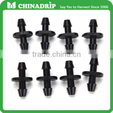 20pcs Patio Lawn Irrigation 1/4" Plastic hose Connectors for Cooling System