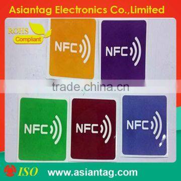 Custom logo printing rfid nfc tag label sticker