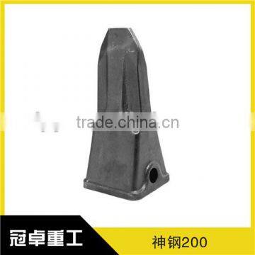 SK200 Bucket Flat Tooth Wheel Excavator Bucket Tooth photo-6