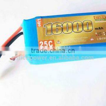 Lithium Battery Pack 16000mah 22.2v 25c for Drone/uav/quadcopter/multirotor/fpvtor photo-3
