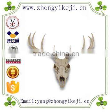 factory custom-made handmade carved fashion polyresin decorative deer head wall decor