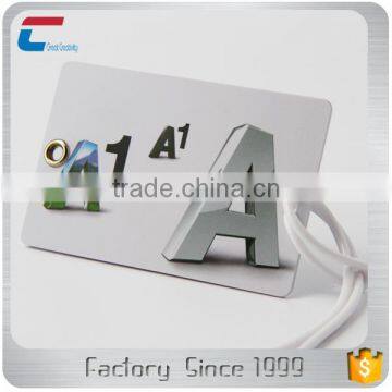 Personalized His and Hers Glossy Finish PVC Sublimation Luggage Tags photo-3