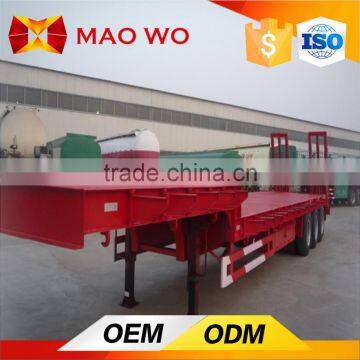 Cheap Price 30 Ton Low Flatbed Semi Trailer photo-4