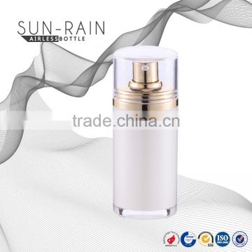 Manufacturer supplier aluminum luxury color customizable skin care lotion bottle