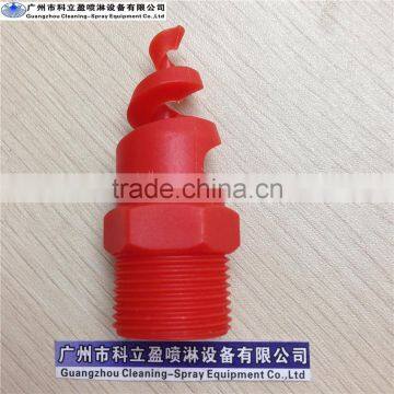 3/8" Plastic spiral jet spray nozzles