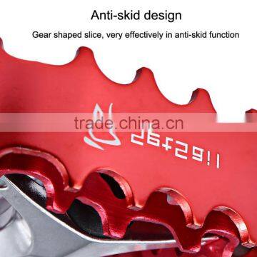 2 Pcs SETSAIL 662 MTB BMX Mountain Pedals Anti-skid Pedals Stainless Steel Ultralight Bicycle Pedals With 2 Bearings Axle photo-5