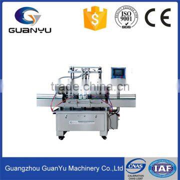 hot sales customized 3 nozzles pneumatic automatic filling machine for liquid soap