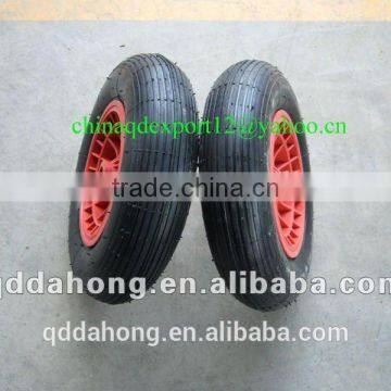 Rubber Tyre With Plastic Rim for Wheelbarrow 3.50-8 photo-3
