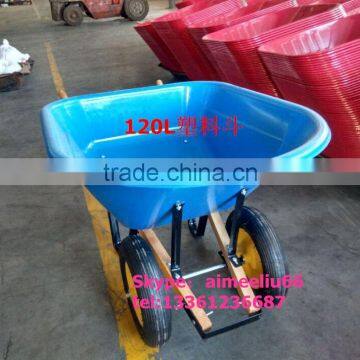 Large Capacity Plastic Tray Wheelbarrow photo-2