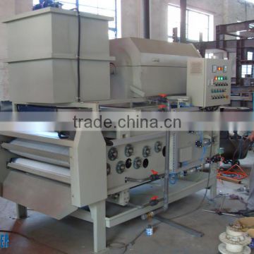 Steel plant dust sediment used belt type filter press, auto-wash filter press