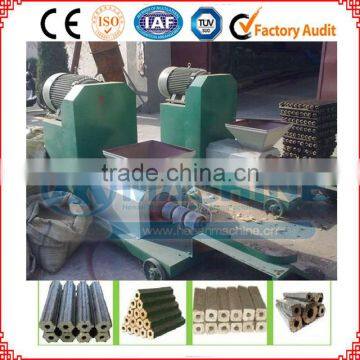 Best- selling rice husk charcoal briquette making machine production line