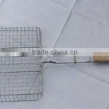 BBQ Grill Cooking Basket Meat Grids photo-3