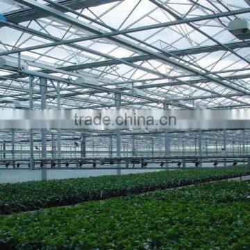 Galvanized Steel Pipes Greenhouse Structure With Hydroponic System photo-4