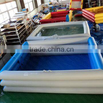 Plastic Inflatable Rectangular Water Swimming Pool for Kids photo-4