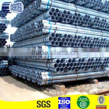 Galvanized Steel Pipe/HDG Welded Round Steel Tube for Irrigation photo-2