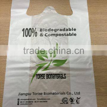 PLA Compostable Shopping Bags Certified AS4736 EN13432 photo-3