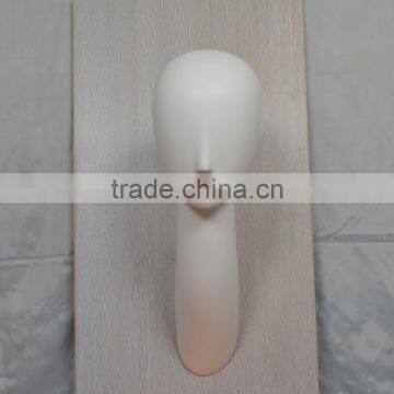 Matt White Wall Mounted Female Mannequin Head for Hat and Wig Shore Display photo-6