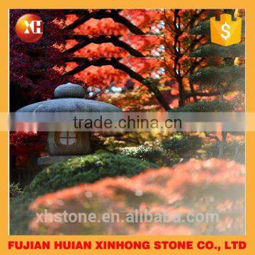 Lantern Light Medium Handcarved Nature Stone Fence Lantern photo-4