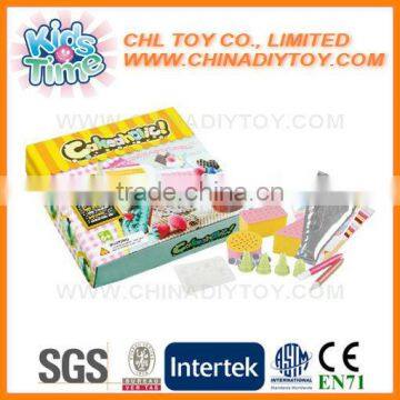 Wholesale DIY educational intelligent cream clay, promotional non toxic colorful mousse clay, magic kids safety whipped cream gl