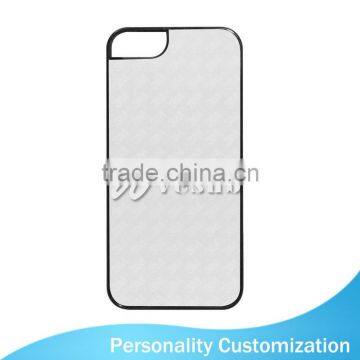 Sublimation Coated DIY 2D new product gold phone case for iPhone5/5s